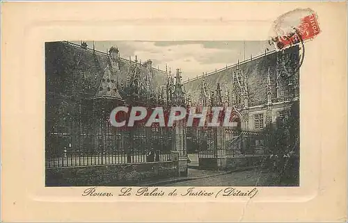 Cartes postales Rouen Le Palais de Justice