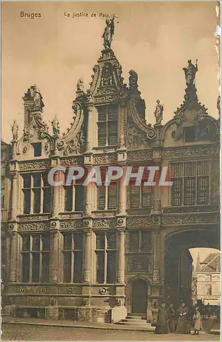 Cartes postales Bruges La Justice de Paix