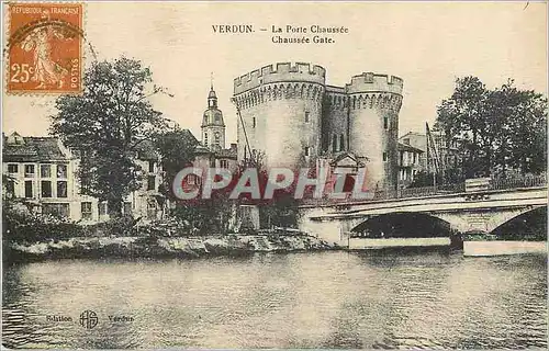 Cartes postales Verdun La Porte Chaussee