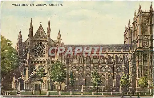 Cartes postales Westminster Abbey London