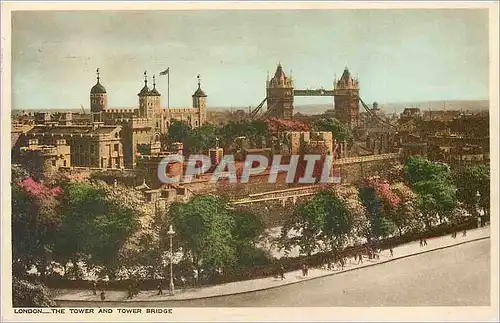 Cartes postales London The Tower and Tower Bridge