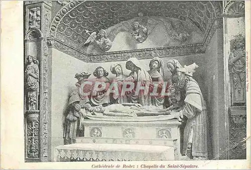 Cartes postales Cathedrale de Rodez Chapelle du Saint Sepulere