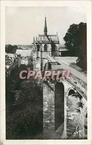 Ansichtskarte AK Amboise Indre et Loire Le Chateau Chapelle St Hubert