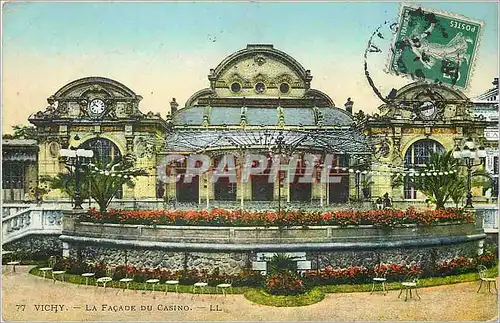 Cartes postales Vichy La Facade du Casino