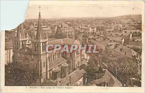 Cartes postales Vichy Vue prise de l'Hotel Astoria