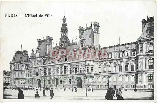 Cartes postales Paris L'Hotel de Ville