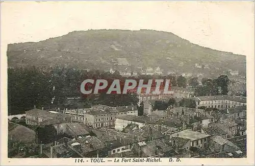 Cartes postales Toul Le Fort Saint Michel