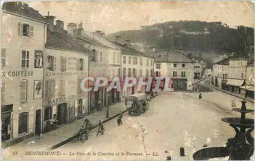 Cartes postales Remiremont La Place de la Courtine et le Parmont