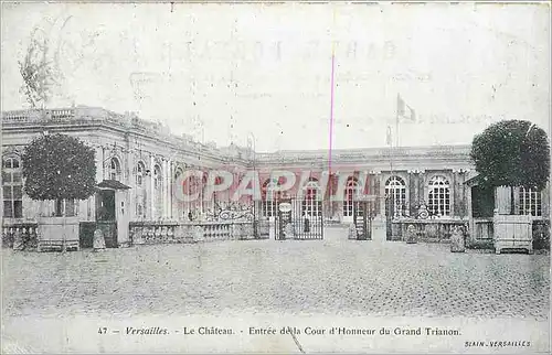 Cartes postales Versailles Le Chateau Entree de la Cour d'Honneur du Grand Trianon