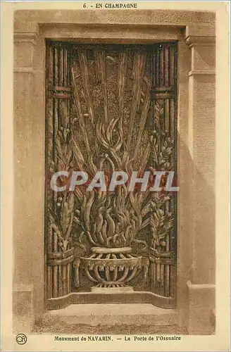 Cartes postales Monument de Navarin La Porte de l'Ossuaire