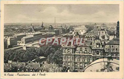 Cartes postales Paris Panorama des 7 Ponts