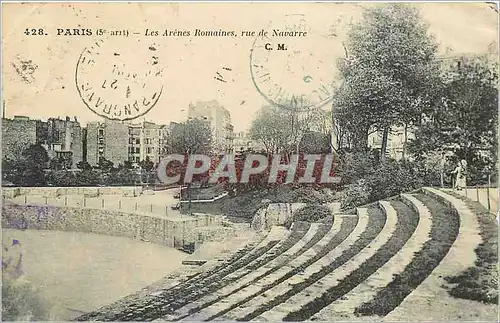 Ansichtskarte AK Paris Les Arenes Romaines rue de Navarre