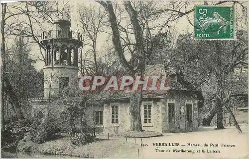 Cartes postales Versailles Hameau du Petit Trianon Tour de Marlboroug et la Laiterie