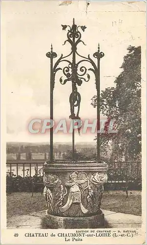 Cartes postales Chateau de Chaumont sur Loire L et C