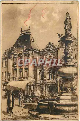 Cartes postales Toul Pittoresque La Comedie Le Theatre