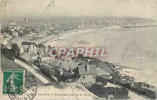 Cartes postales Le Havre Panorama pris de la Heve