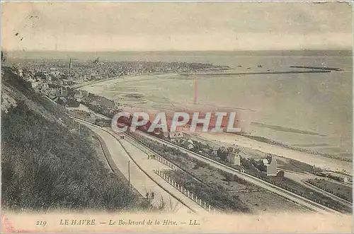 Cartes postales Le Havre Le Boulevard de la Heve