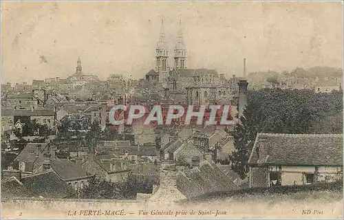 Cartes postales La Ferte Mace Vue Generale prise de Saint Jean