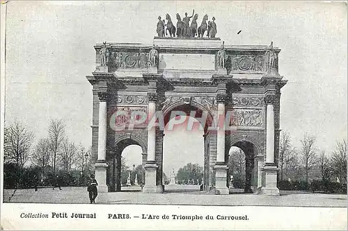 Cartes postales Paris L'Arc de Triomphe du Carrousel