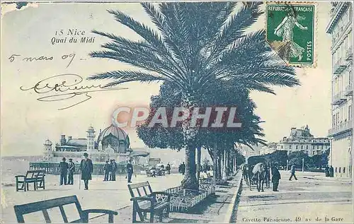 Cartes postales Nice Quai du Midi