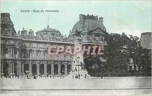 Ansichtskarte AK Paris Cour de Carrousel