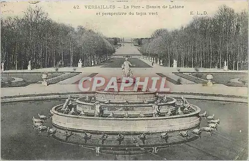 Ansichtskarte AK Versailles Le Parc Bassin de Latone