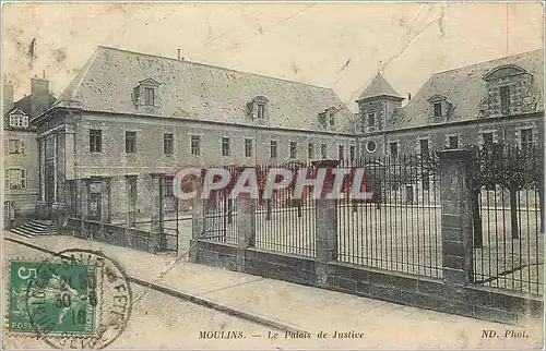 Cartes postales Moulins Le Palais de Justice