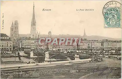 Cartes postales Rouen Le Pont Boeldieu