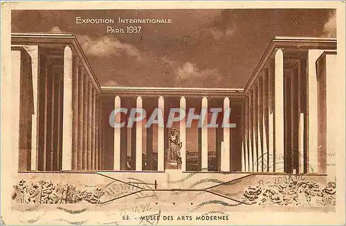Cartes postales Exposition Internationale Paris 1937 Musee des Arts Modernes