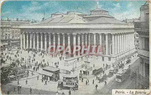 Cartes postales Paris La Bourse