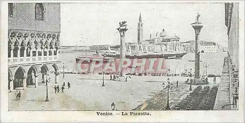 Cartes postales Venise La Piazetta