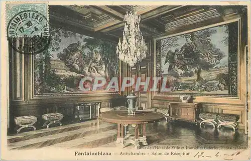 Cartes postales Fontainebleau Antichambre Salon de Reception