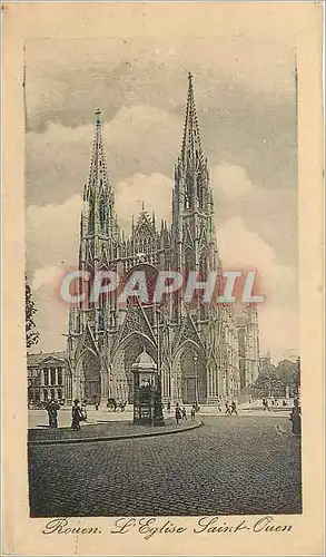 Cartes postales Rouen L'Eglise Saint Ouen