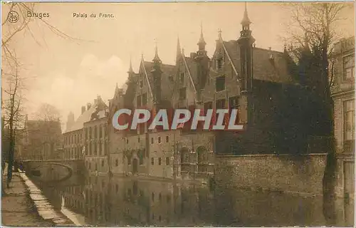 Cartes postales Bruges Palais du Franc