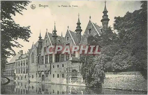 Cartes postales Bruges Le Palais du Franc