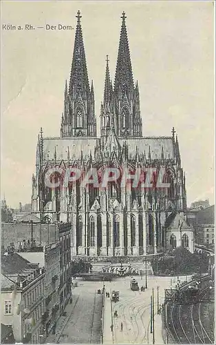 Ansichtskarte AK Koln a Rh Der Dom