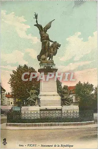 Ansichtskarte AK Vichy Monument de la Republique