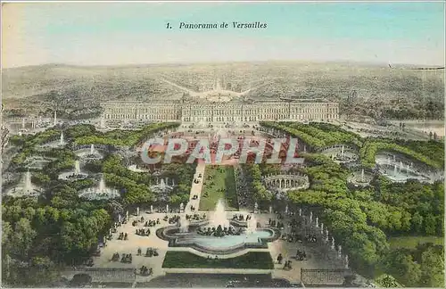 Cartes postales Panorama de Versailles