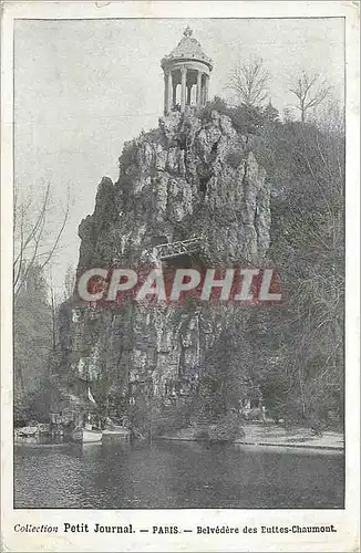 Ansichtskarte AK Paris Belvedere des Buttes Chaumont