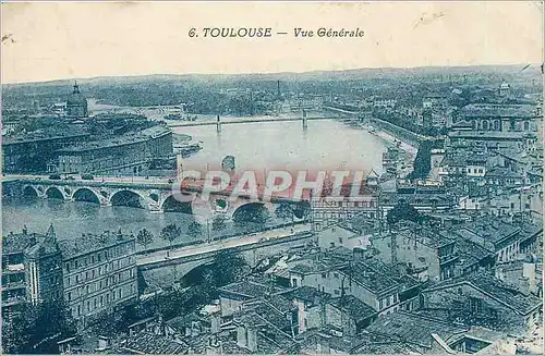 Cartes postales Toulouse Vue Generale
