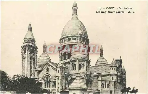 Cartes postales Paris Sacre Coeur