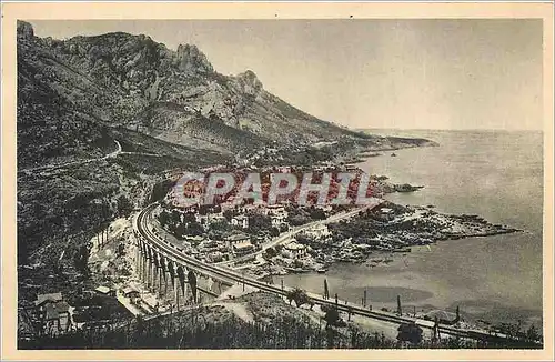 Cartes postales Antheor La Route de la Corniche d'Or et le Viaduc du chemin de fer
