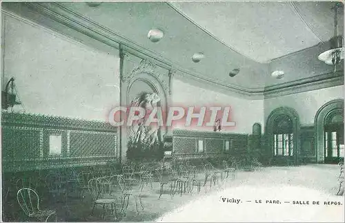 Cartes postales Vichy Le Parc Salle de Repos