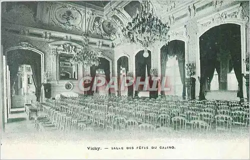 Ansichtskarte AK Vichy Salle des Fetes du Casino