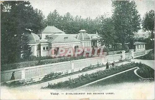 Cartes postales Vichy Etablissement des Sources Lardy