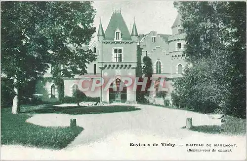 Cartes postales Environs de Vichy Chateau de Malmont