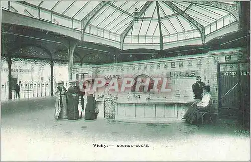 Cartes postales Vichy Source Lucas
