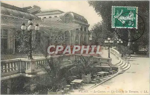 Cartes postales Vichy Le Casino Un coin de la Terrasse