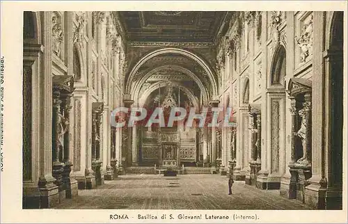 Cartes postales Roma Basilica di S Giovanni Laterano