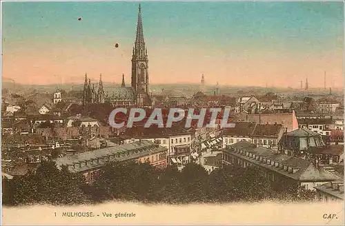 Cartes postales Mulhouse Vue generale